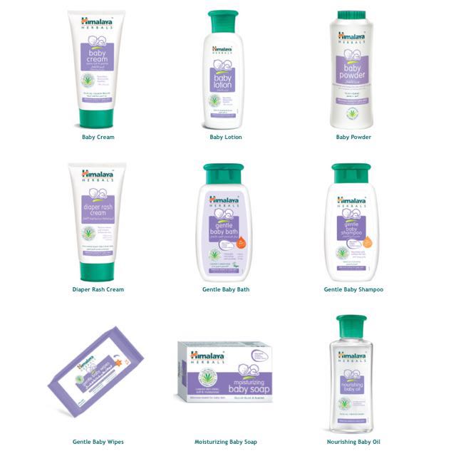 himalaya baby range