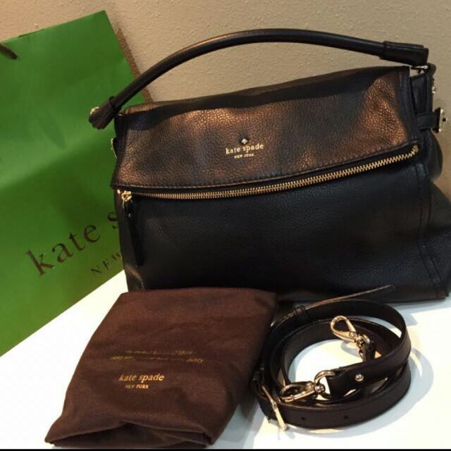 Kate Spade Cobble Hill Little Minka In Black Luxury Bags