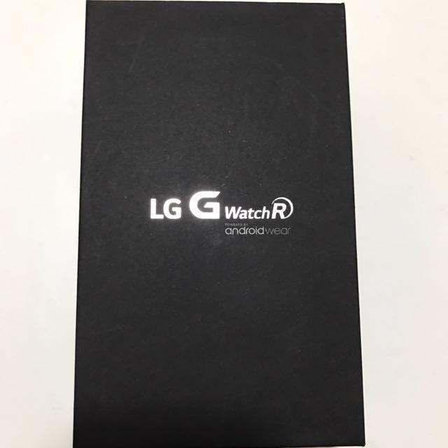 LGW110 G Watch R Mobile Phones Gadgets Wearables Smart Watches on Carousell