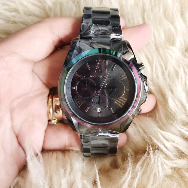 michael kors iridescent watch
