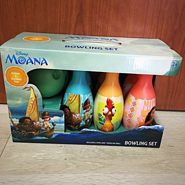Moana bowling set 2025