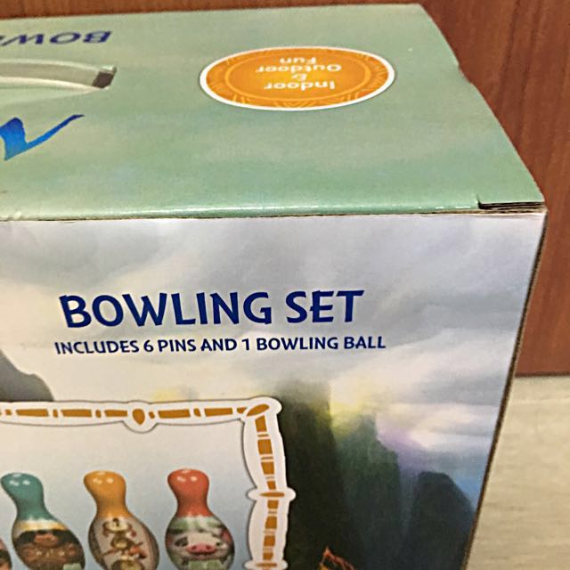 Moana bowling set online