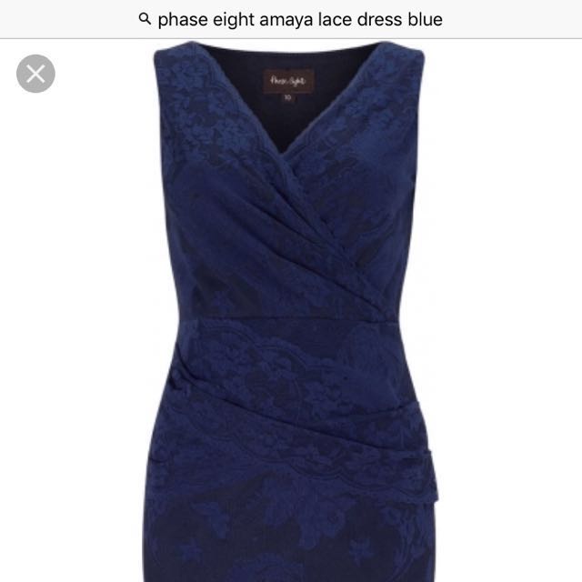 phase eight navy lace dress