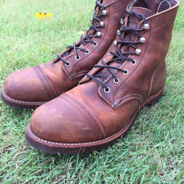 Red Wing Iron Ranger (Copper Rough), Men's Fashion, Footwear, Boots on ...