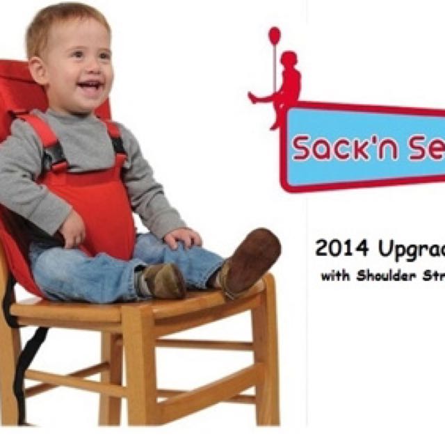 Sack N Seat Portable High Chair On Carou Photo