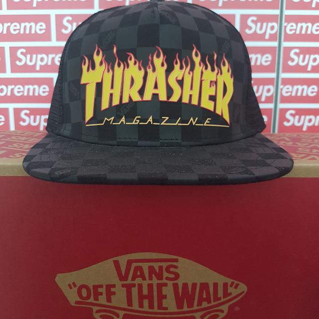 Vans x thrasher cap online