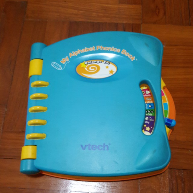 vtech alphabet phonics book