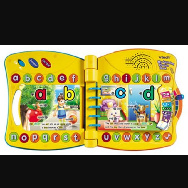 Vtech My Alphabet Phonics Book, Hobbies & Toys, Books & Magazines, Children's Books on Carousell