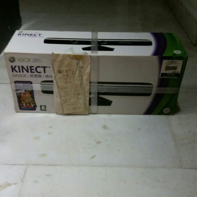 xbox 360 kinect sensor... (Category: Interactive Toys) located in Singapore. Submitted by deadcynic (Listing ID 132800749, Image 1). Description: brand: xbox model: 360 kinect sensor color: black size: small medium condition: brand new in sealed box condition rating: ten description: hardcore gamers who love the xbox 360 will not want to miss out on the full gaming experience that could be brought to new levels with the xbox 360 kinect sensor. as
