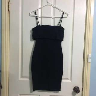 KOOKAI BLACK DELAWARE DRESS SIZE 6