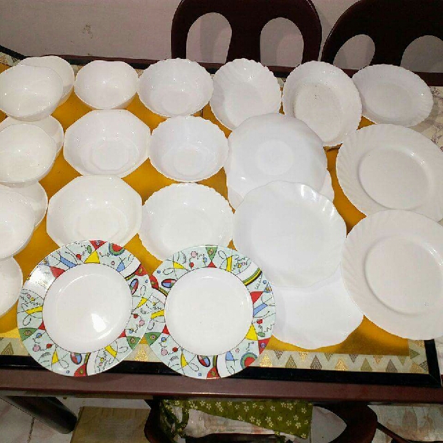 arcopal plates(24pcs)from japan, Kitchen & Appliances on Carousell arcopal plates(24pcs)from japan, Kitchen & Appliances on Carousell