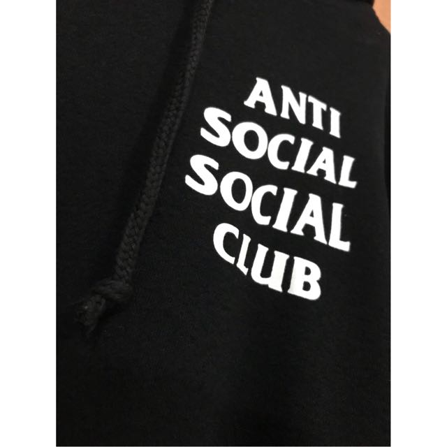 ASSC Black Hoodie Replica, Men's Fashion, Tops & Sets, Hoodies on Carousell