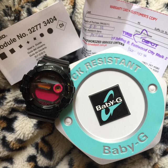 Authentic Baby G Watch Bought from Time Depot Store in PH