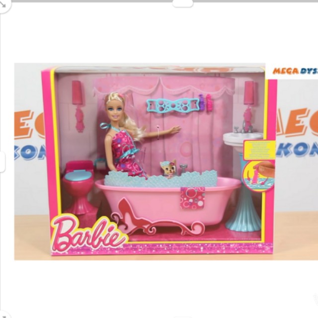 barbie glam bathroom set