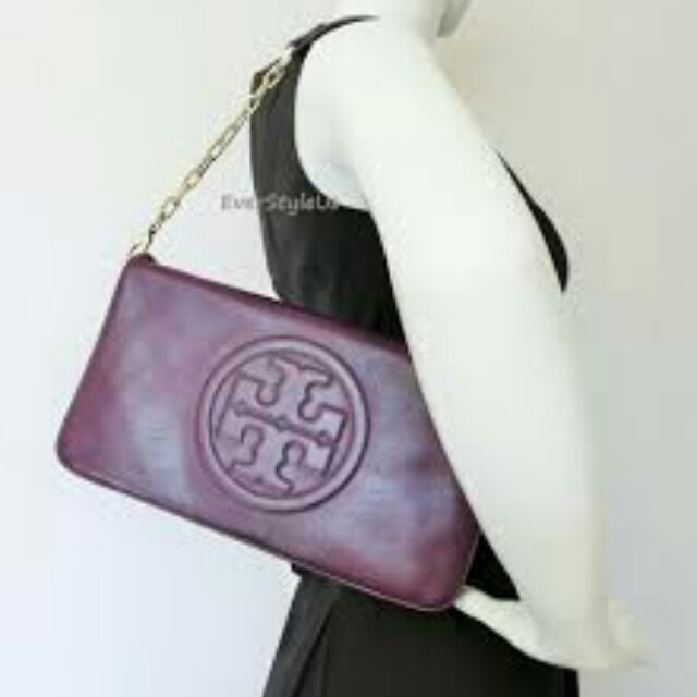 Tory burch reva bombe clutch cheap