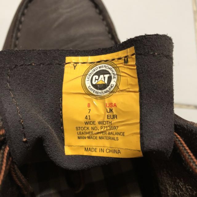 CAT Caterpillar Davis Boots, Men's Fashion, Footwear, Boots on Carousell