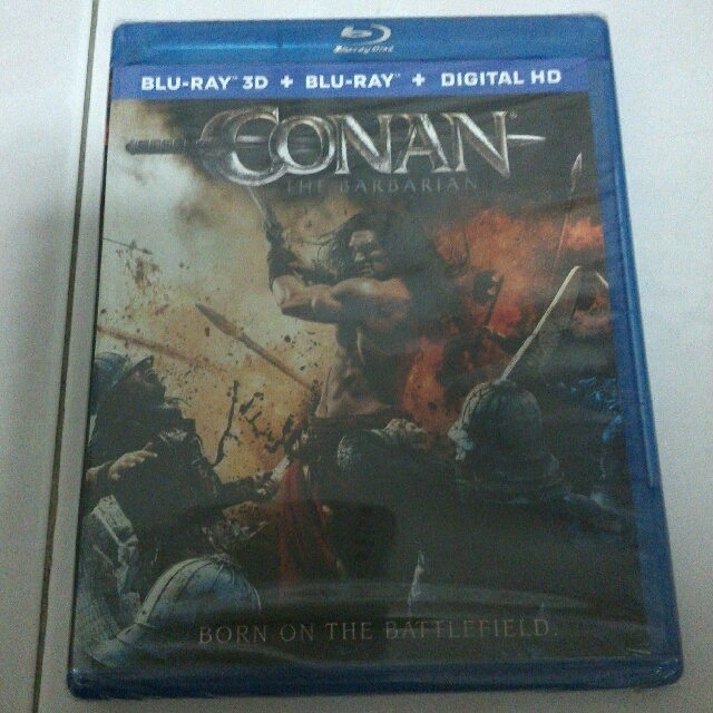 Conan The Barbarian 3d 2d Bluray Music Media Cds Dvds