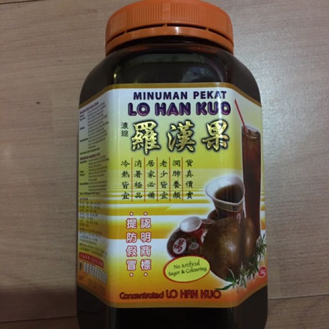 Concentrated Lo Han Kuo Food Drinks Packaged Instant Food On Carousell
