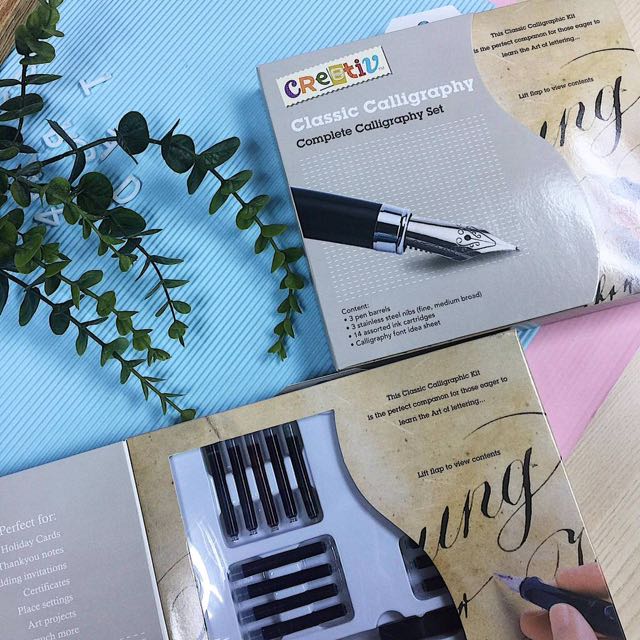 Creativ Calligraphy Set (Category: Craft Supplies & Tools) located in Pasay City. Submitted by stuffz.ph (Listing ID 132935399, Image 1). Description: .