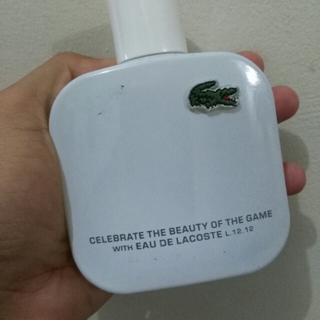 Eu De Lacoste L 12 12 Blanc White Edt 100ml For Men Tester Perfue Beauty Personal Care Fragrance Deodorants On Carousell