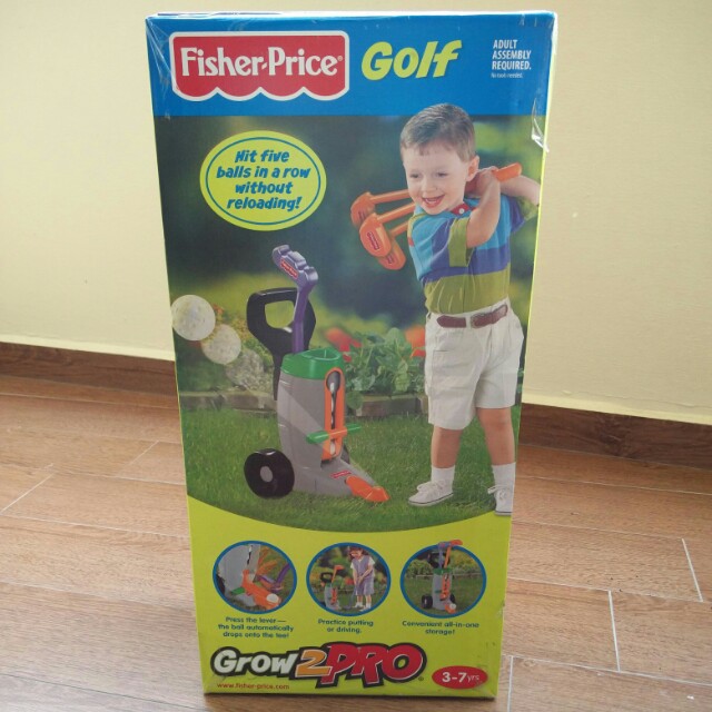 fisher price golf set for toddlers
