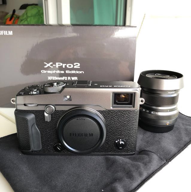 Fuji Xpro2 Xf23mm F2 R Wr Graphite Edition Photography On Carousell