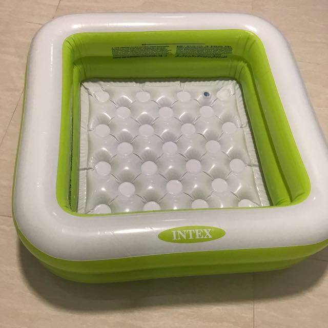 intex square baby pool