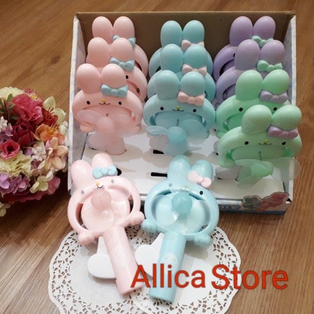 Kipas Tangan Bunny Mini Fan Portable Mini Fan Bunny Olshop Fashion Olshop Wanita Di Carousell