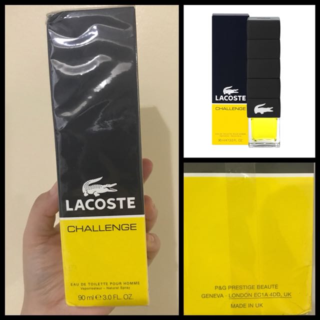 Lacoste challenge deodorant spray 150ml Clearance