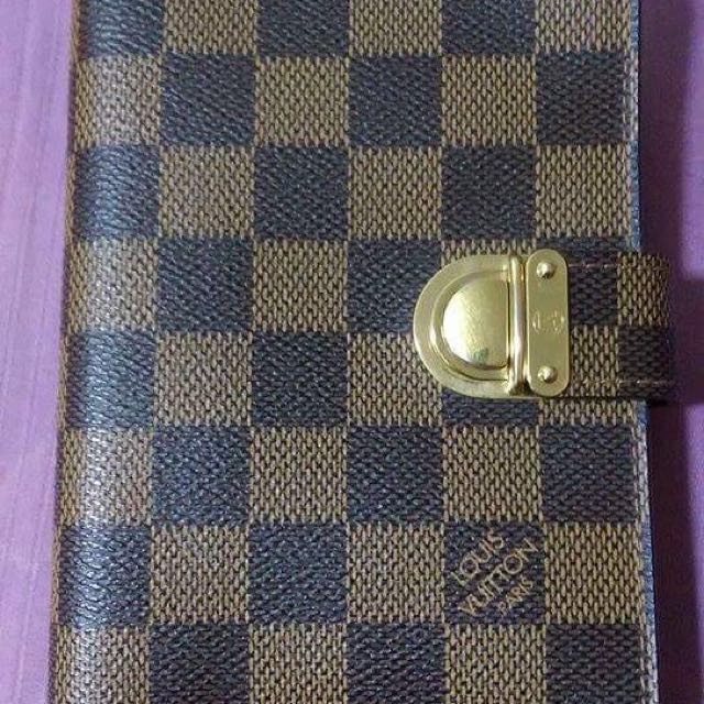 LOUIS VUITTON Damier Ebene Agenda PM Day Planner Cover Limited