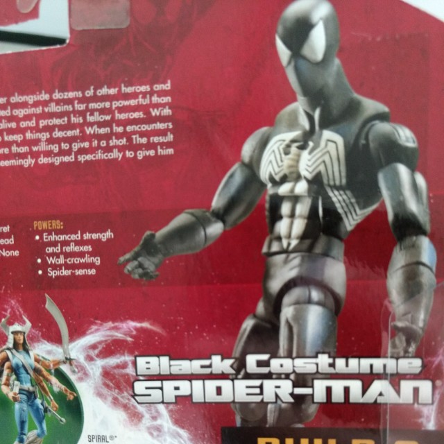 Marvel Legends Black Spider Man Spiderman Red Hulk Baf Toys Games Bricks Figurines On Carousell
