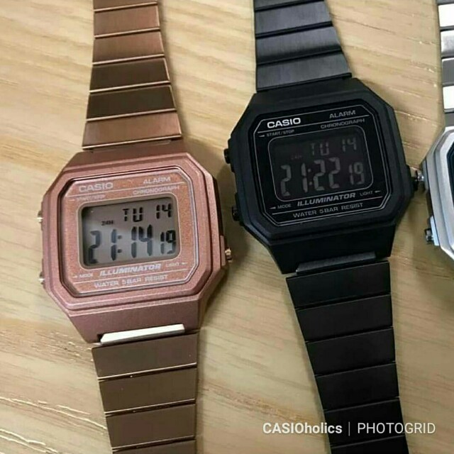 casio b650 rose gold