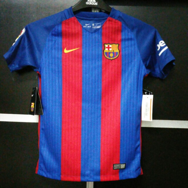 Nike FC Barcelona Youth Home Jersey, Babies & Kids, Babies & Kids