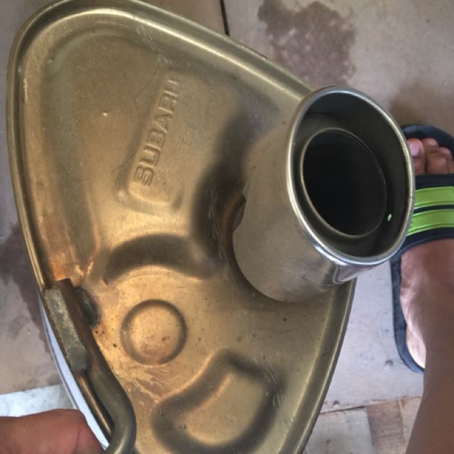 Original Subaru Forester 2.0iP exhaust pipes (Category: Car Parts & Accessories) located in Taguig. Submitted by joshkenji (Listing ID 132955372, Image 2). Description: Original, Subaru Forester 2.0iP exhaust pipes Reason to Sell: Exhaust pipe upgrade.