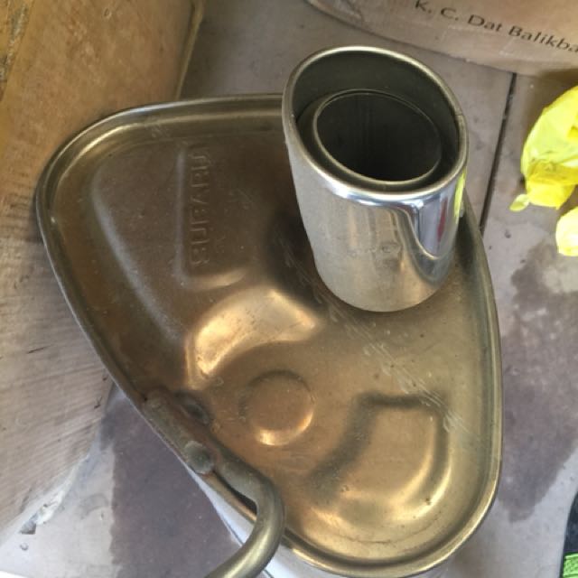 Original Subaru Forester 2.0iP exhaust pipes (Category: Car Parts & Accessories) located in Taguig. Submitted by joshkenji (Listing ID 132955372, Image 3). Description: Original, Subaru Forester 2.0iP exhaust pipes Reason to Sell: Exhaust pipe upgrade.
