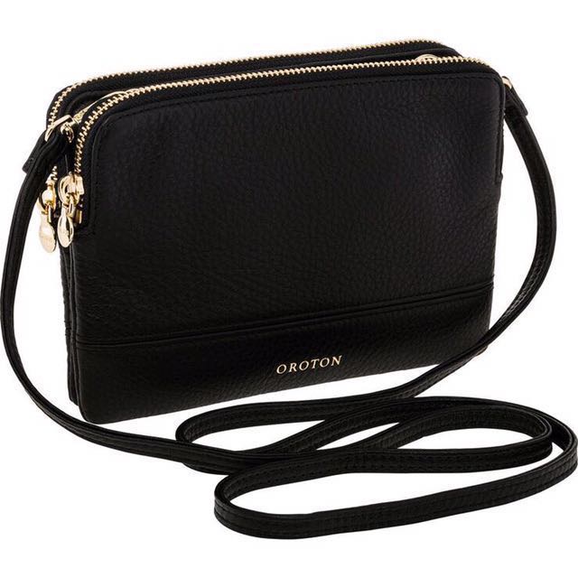 oroton bueno double clutch