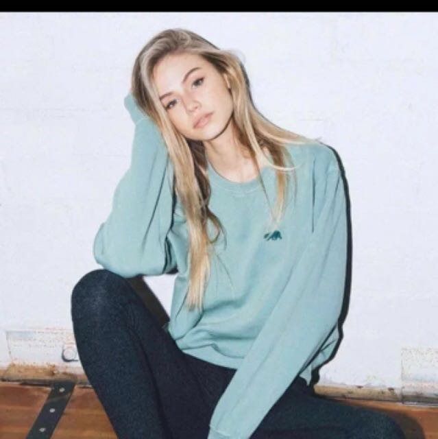 Brandy melville new arrivals polar bear sweatshirt