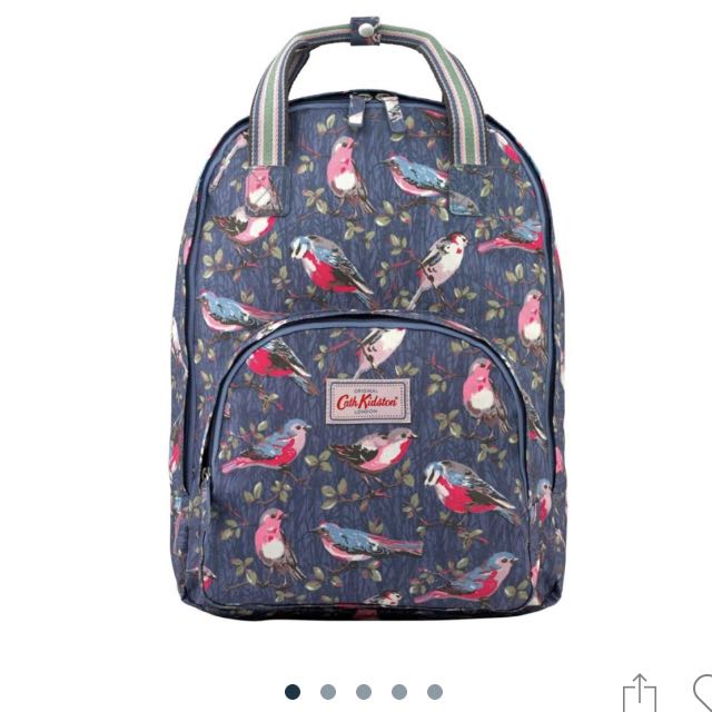PRE ORDER Cath Kidston Small Garden Birds Multi Pocket Backpack Bulletin Board Preorders on Carousell