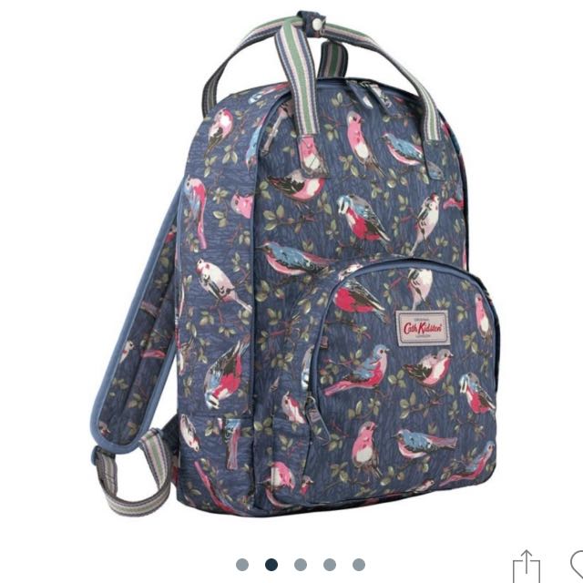 PRE ORDER Cath Kidston Small Garden Birds Multi Pocket Backpack Bulletin Board Preorders on Carousell