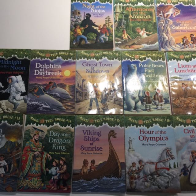 Get Wallpaper Preloved Magic Tree House Story Books Books Stationery Fiction Desktop Wallpaper