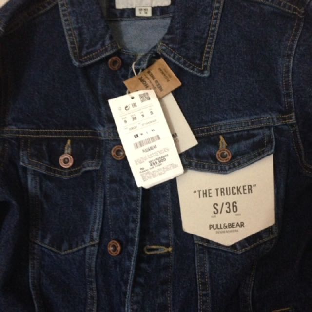 pull and bear trucker denim jacket