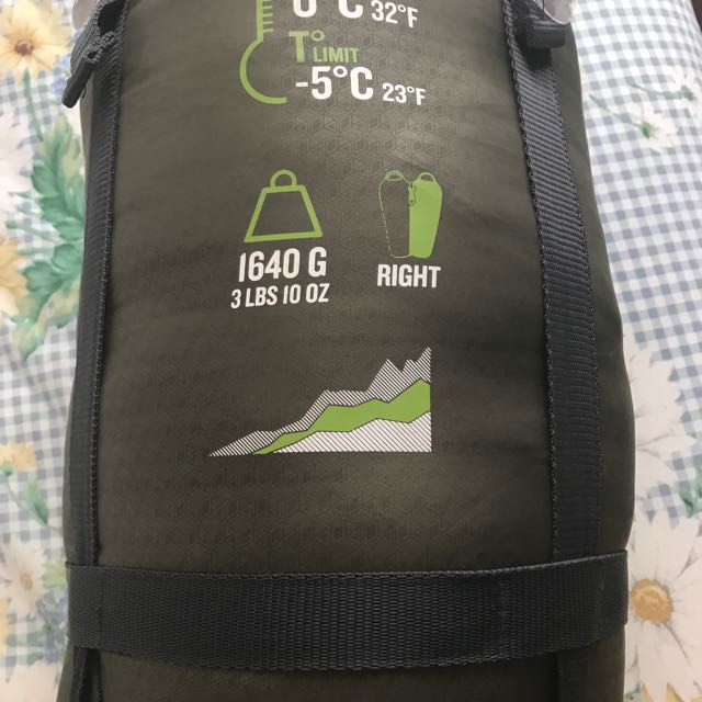 quechua 0 sleeping bag