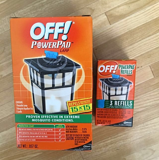 Reduced Brand New Off Powerpad Lamp 3 Refills Everything Else Photo