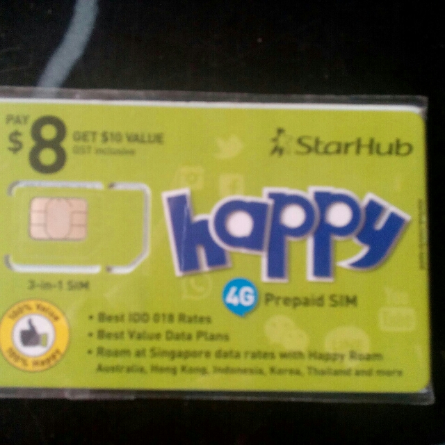 SIM CARD(STARHUB), Mobile Phones & Gadgets, Mobile & Gadget Accessories, Other Mobile & Gadget