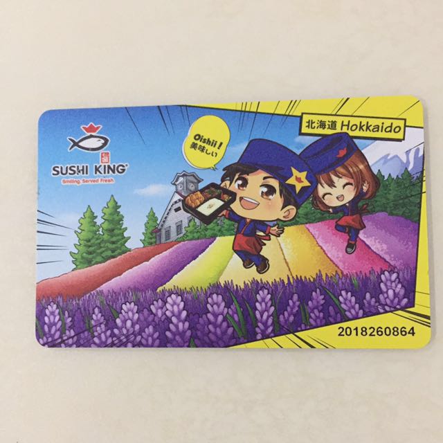 Sushi King Member Card Tickets Vouchers Gift Cards Vouchers On Carousell