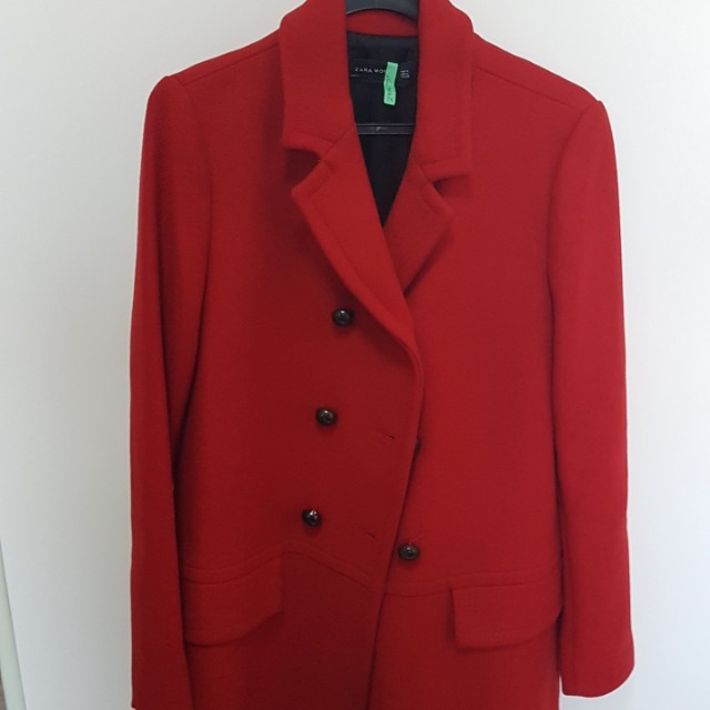 red jacket womens zara