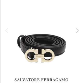 Salvatore Ferragamo Small Double Gancio Belt