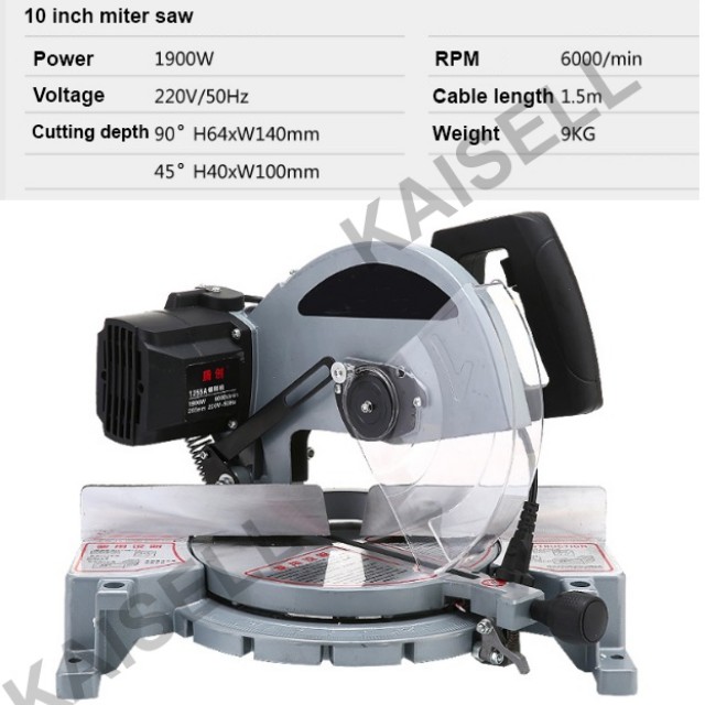 10 Inch Miter Saw Brand New With Saw Blade Furniture