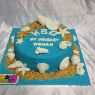 Beach cake