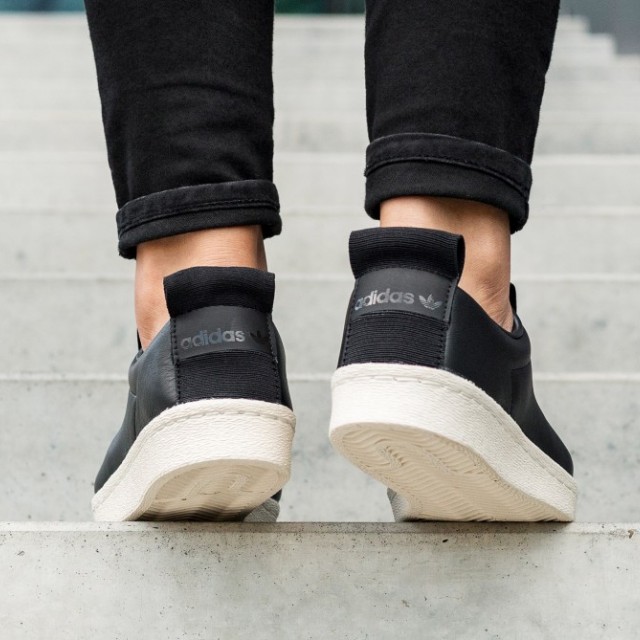 Adidas Superstar BW Slip on Shoes Women s Fashion Footwear